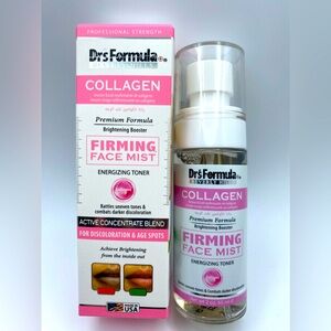 Collagen Firming Face Mist For Discoloration Age Spots Brightening Booster 60ml